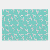 Dalmatiner in mehrere Richtungen Geschenkpapier Set (Vorderseite)