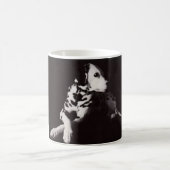 Dalmatiner in Schwarzweiss Kaffeetasse (Mittel)