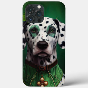 Dalmatiner in St. Patrick's Day-Kleidung Case-Mate iPhone Hülle
