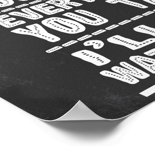 Dalmatiner jeden Snack Poster (Ecke)