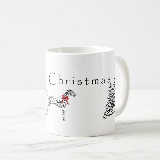 Dalmatiner Kaffeetasse (VorderseiteRechts)