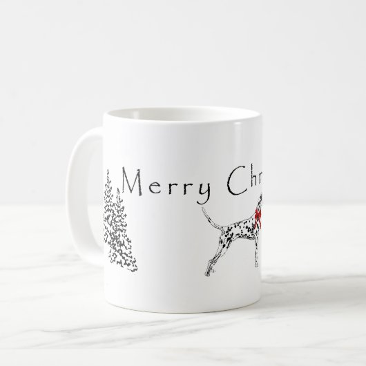 Dalmatiner Kaffeetasse (Vorderseite Links)