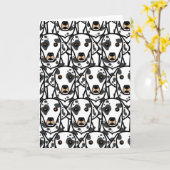 Dalmatiner Karte (Gelbe Blume)