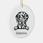 Dalmatiner Keramik Ornament (Rechts)
