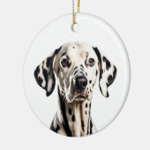 Dalmatiner Keramik Ornament (Links)