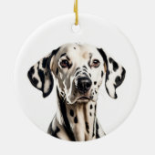 Dalmatiner Keramik Ornament (Hinten)