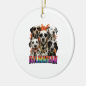 Dalmatiner Keramik Ornament (Links)