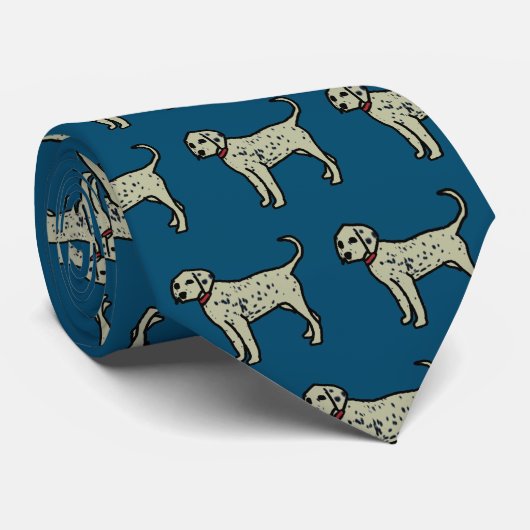 Dalmatiner Krawatte (Gerollt)