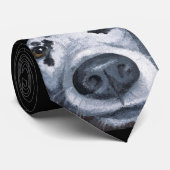 Dalmatiner-Krawatte Krawatte (Gerollt)