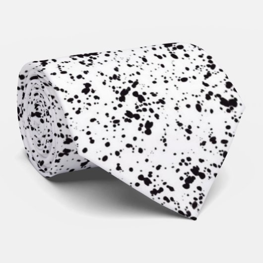 Dalmatiner-Krawatte Krawatte (Gerollt)