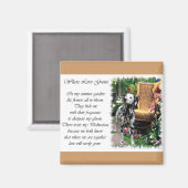 Dalmatiner Kunstgeschenke Magnet (Vorderseite/Rückseite)