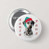 Dalmatiner (Leber) Button (Vorne & Hinten)