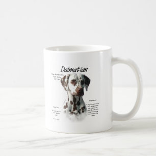 Dalmatiner (Leber) Historie Kaffeetasse