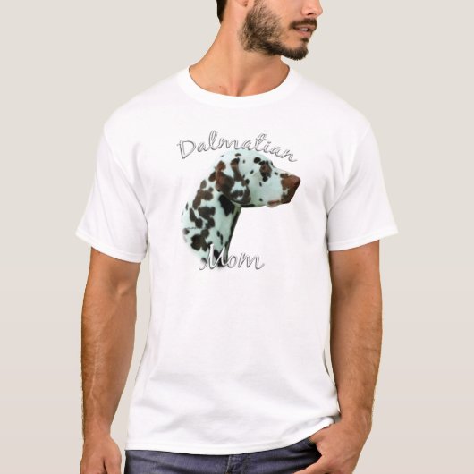 Dalmatiner (Leber) Mama 2 T-Shirt (Vorderseite)