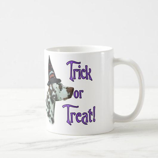 Dalmatiner (Leber) Trick Kaffeetasse (Rechts)