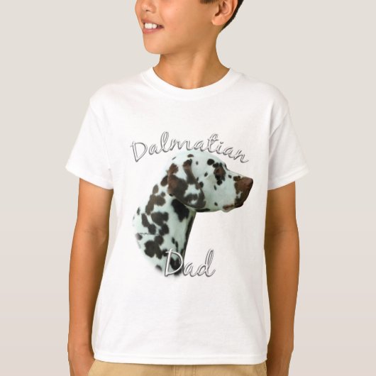 Dalmatiner (Leber) Vater 2 T-Shirt (Vorderseite)