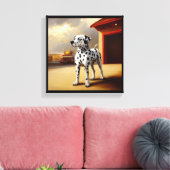 Dalmatiner Leinwanddruck (Insitu (Wohnzimmer))