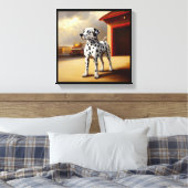 Dalmatiner Leinwanddruck (Insitu (Schlafzimmer))