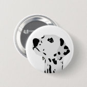 Dalmatiner Liebe Button (Vorne & Hinten)