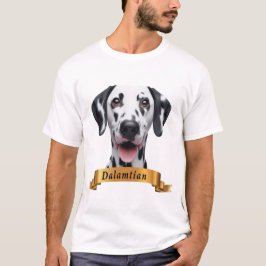 Dalmatiner Liebe-freundlicher niedlicher Süßhund T-Shirt