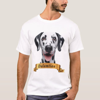 Dalmatiner Liebe-freundlicher niedlicher Süßhund T-Shirt