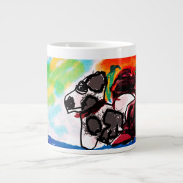 Dalmatiner Liebesstil Jumbo-Tasse