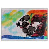 Dalmatiner Liebesstil Schneidebrett (Vorderseite)