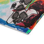 Dalmatiner Liebesstil Schneidebrett (Ecke)