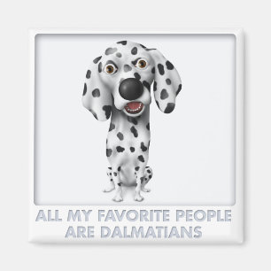 Dalmatiner-Liebling Magnet