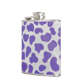 Dalmatiner Lila und weiß Flachmann (Links)