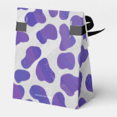 Dalmatiner Lila und weiß Geschenkschachtel (Rückseite)