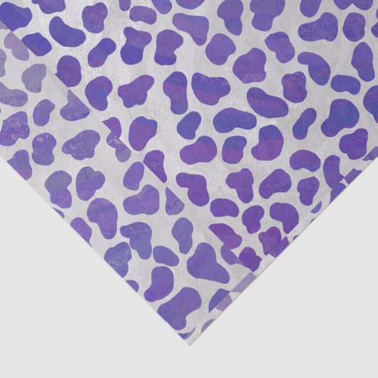 Dalmatiner Lila und weiß Seidenpapier (Ausschnitt)