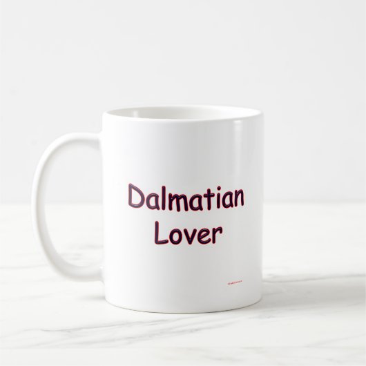Dalmatiner Lover Kaffeetasse (Links)