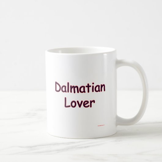 Dalmatiner Lover Kaffeetasse (Rechts)