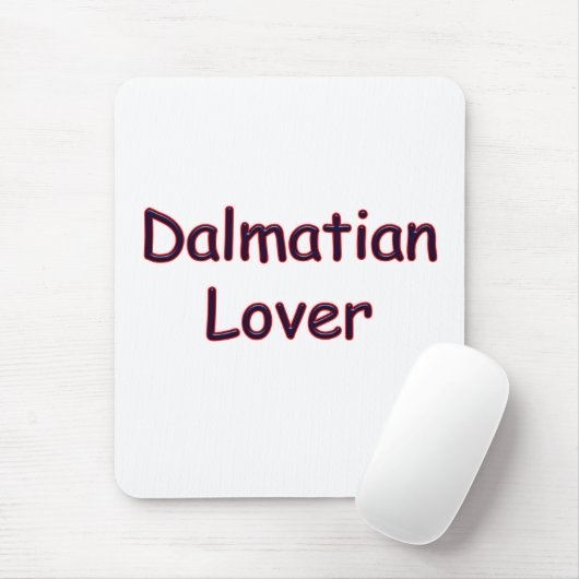 Dalmatiner Lover Mousepad (Mit Mouse)