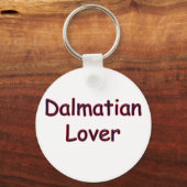 Dalmatiner Lover Schlüsselanhänger (Vorderseite)