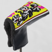 Dalmatiner machen Spaß Golf Headcover (3/4 Vorderseite)