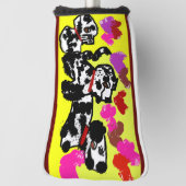 Dalmatiner machen Spaß Golf Headcover (Rotieren 90)
