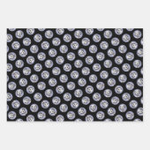 Dalmatiner Malen Gepunkteter Niedlicher Original H Geschenkpapier Set (Vorderseite 3)