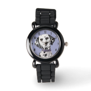 Dalmatiner Malerei - Niedliche Original Hunde Kuns Armbanduhr
