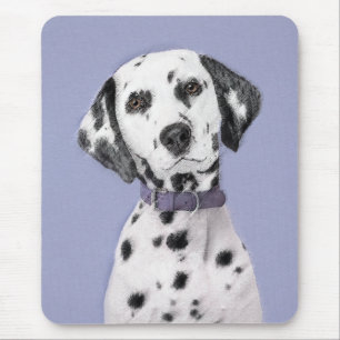 Dalmatiner Malerei - Niedliche Original Hunde Kuns Mousepad