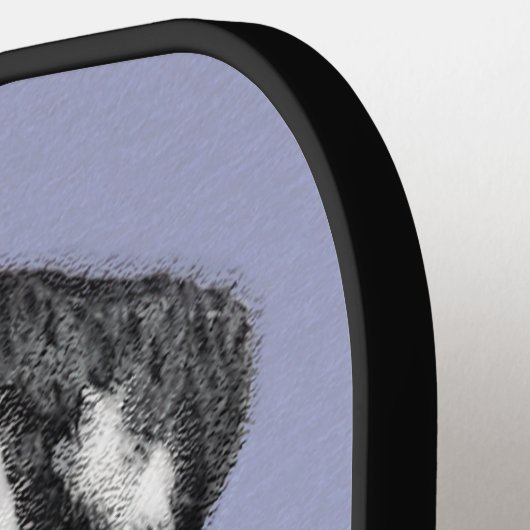 Dalmatiner Malerei - Niedliche Original Hunde Kuns Pickleball Schläger (Linke Seite)