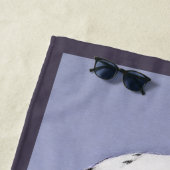 Dalmatiner Malerei - Niedliche Original Hunde Kuns Strandtuch (Beispiel)