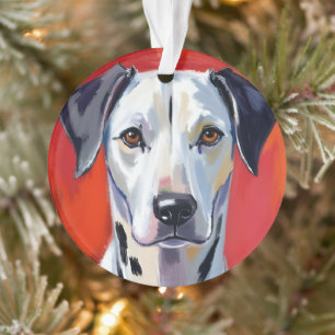 Dalmatiner Malhund Haustier Ornament