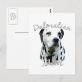 DALMATINER MAMA 2 POSTKARTE (Vorne/Hinten)