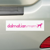 Dalmatiner-Mama Autoaufkleber (Auf Auto)