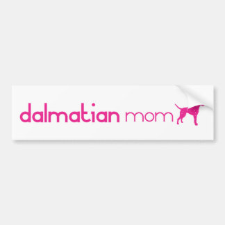 Dalmatiner-Mama Autoaufkleber
