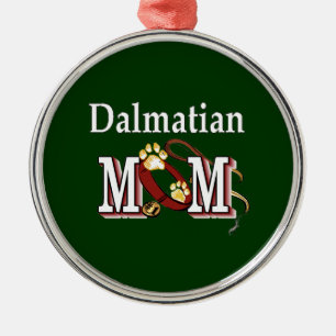 Dalmatiner Mama Geschenke Silbernes Ornament