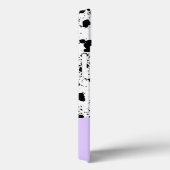 Dalmatiner mit Lila Individuelle Name Case-Mate iPhone Hülle (Rückseite / Rechts)