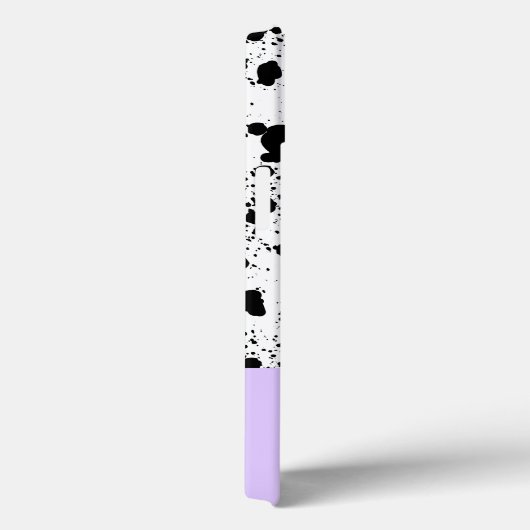 Dalmatiner mit Lila Individuelle Name Case-Mate iPhone Hülle (Rückseite / Rechts)